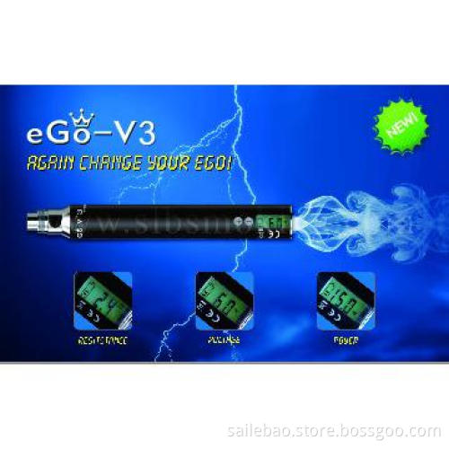 latest ecigator ecig ego v v3 with variable battery